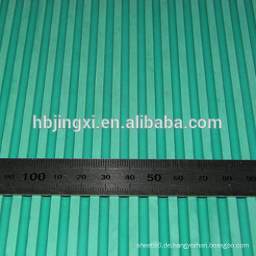 Grünes SBR Ribbed Rubber Sheet